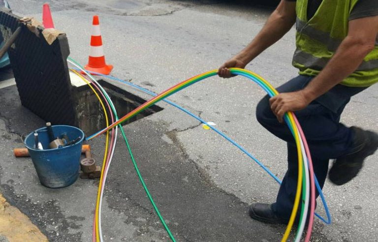 οπτική ίνα Δήμος
