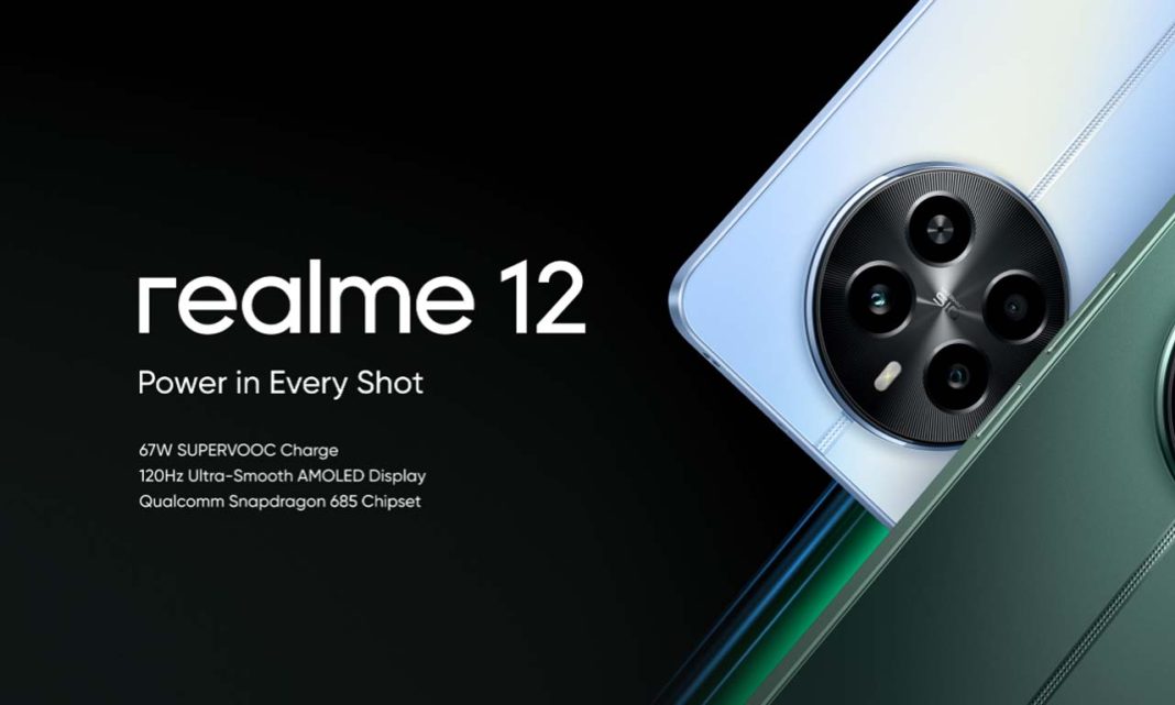 realme 12 4G launch