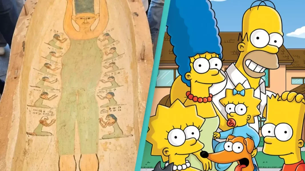 Simpsons αιγυπτιακό τάφο