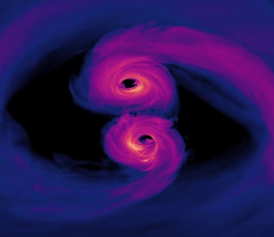 σκοτεινή ύλη μαύρων τρυπών μαύρες τρύπες χορεύουν