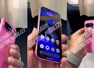 Google Pixel 9 Hands On Video Pink