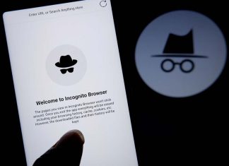 Google app Incognito mode