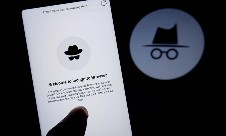 Google app Incognito mode