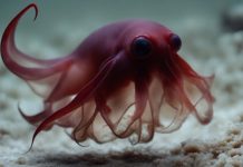 καλαμάρι βρικόλακας Vampyroteuthis pseudoinfernalis