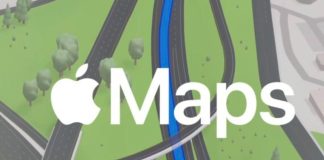 εφαρμογή χαρτών της Apple