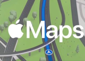εφαρμογή χαρτών της Apple