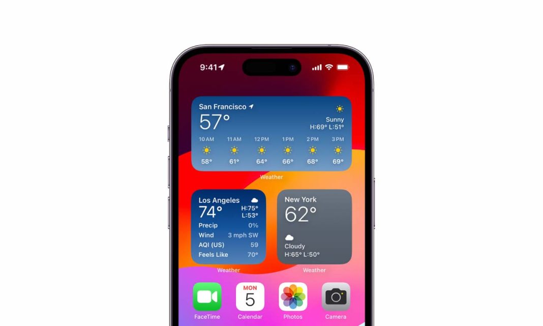 iOS 18 Apple Weather