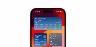 iOS 18 Apple Weather