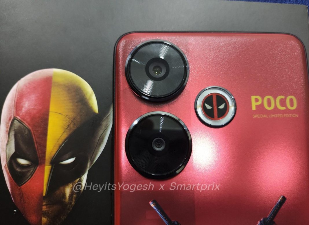 Poco F6 Deadpool & Wolverine edition