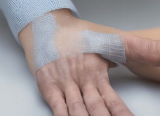 έξυπνος επίδεσμος κυβερνοδέρμα