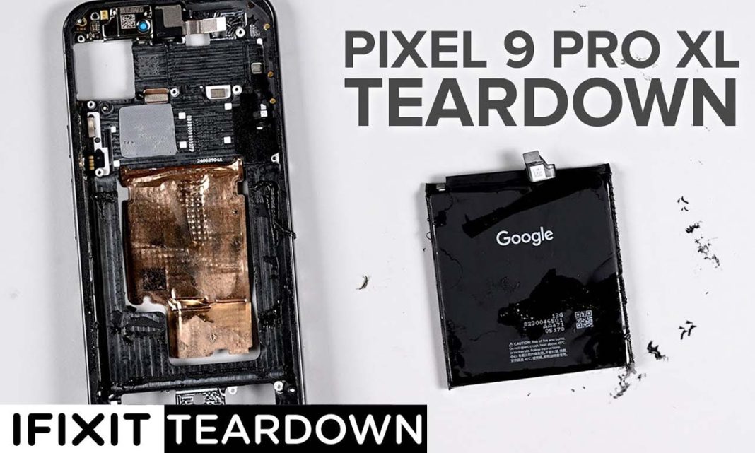 Google Pixel 9 Pro XL Teardown iFixit