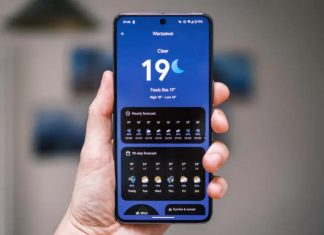 Εφαρμογή Καιρού Google Weather