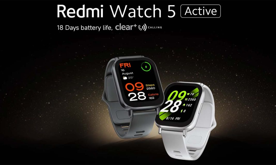 Redmi Watch 5 Active Launch