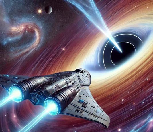 Τι θα συμβεί αν πετάξεις με ένα warp drive σκάφος σε μία μαύρη τρύπα; μαύρη τρύπα warp drive