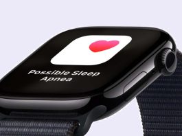 υπνική άπνοια Apple Watch watchOS 11