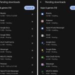 Google Play Store multiple app download