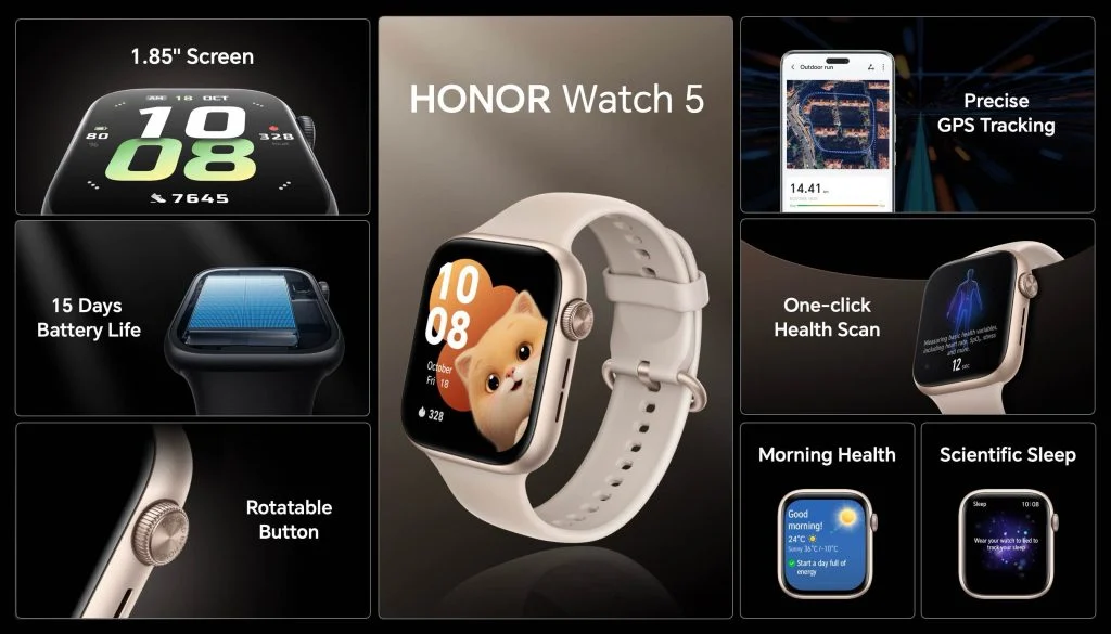 Honor Watch 5 Launch