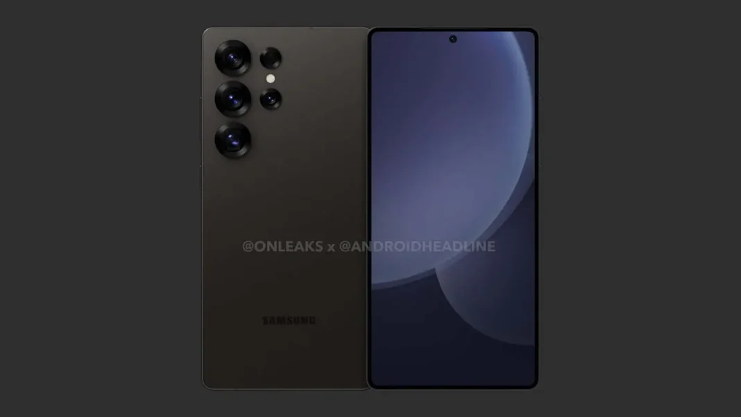 Samsung Galaxy S25 Ultra Renders