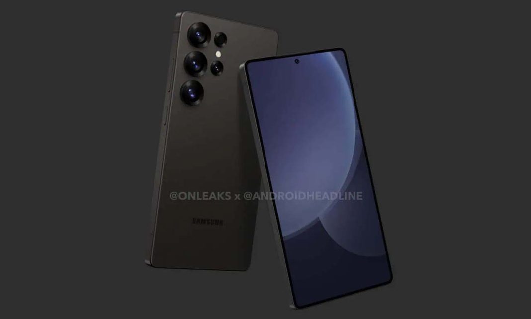 Samsung Galaxy S25 Ultra Renders