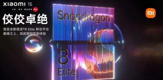 Xiaomi 15 Snapdragon 8 Elite