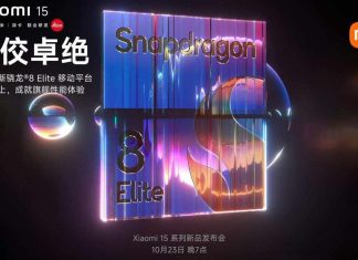 Xiaomi 15 Snapdragon 8 Elite