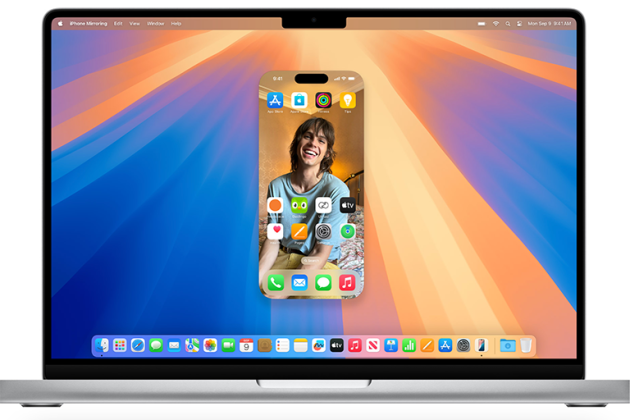 iOS 18 18.1 iPhone Mirroring AirDrop