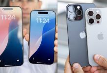 iPhone 16 Pro Max vs small models οθόνη