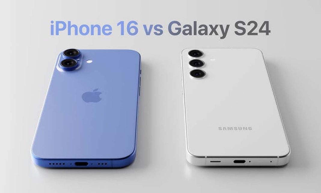 iPhone 16 vs Galaxy S24