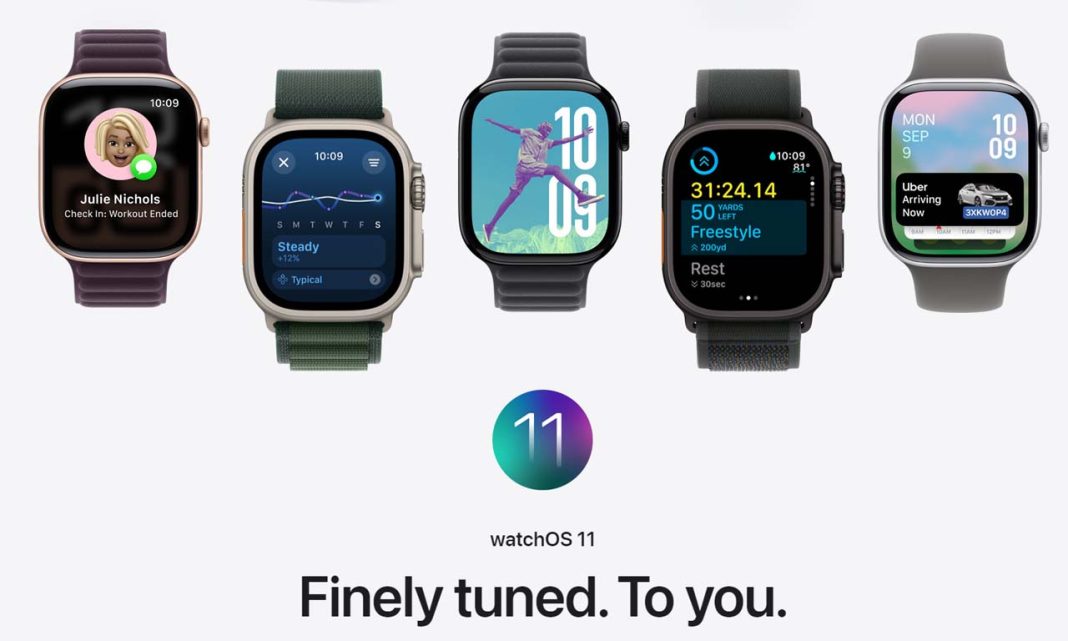 watchOS 11 Apple Watch watchOS 11.0.1