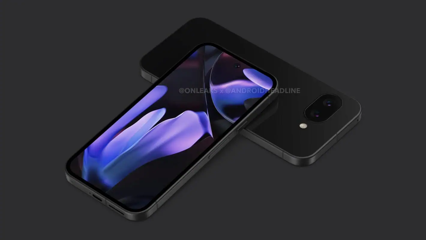 Google Pixel 9a renders