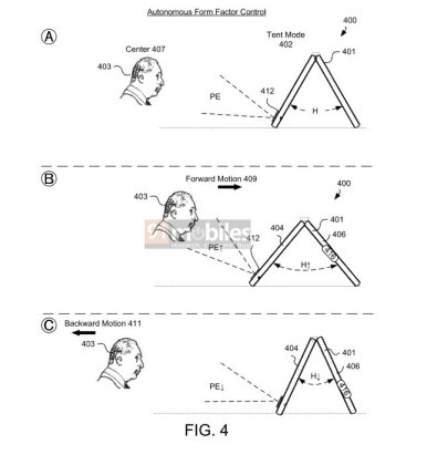 Motorola Razr hinge patent