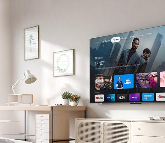 google tv home panel έλεγχος έξυπνων συσκευών
