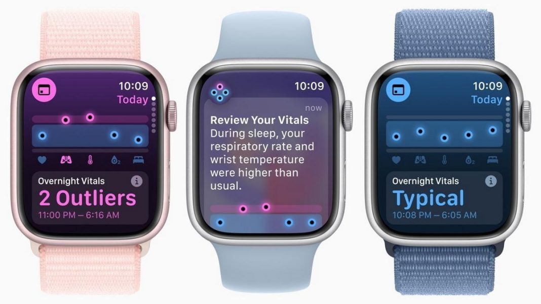 apple watch vitals