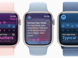 apple watch vitals
