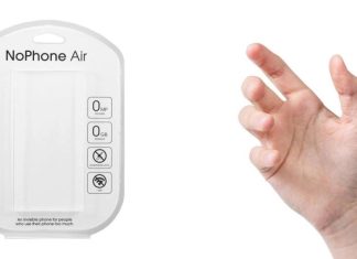 NoPhone Air αόρατο κινητό αέρας