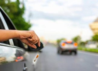 κάπνισμα οδήγηση πρόστιμα