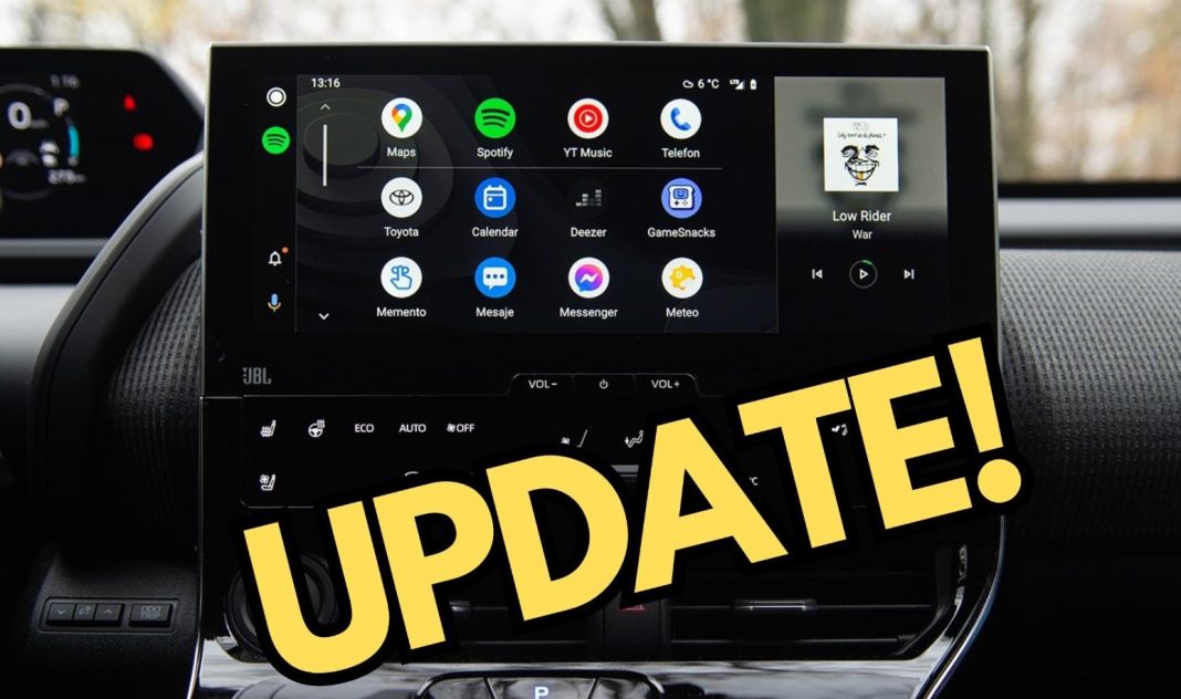 ενημέρωση Android Auto