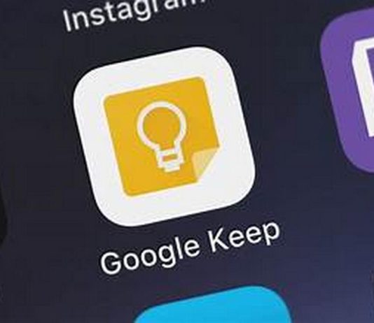 google keep αλλαγή εφαρμογή συστήματος