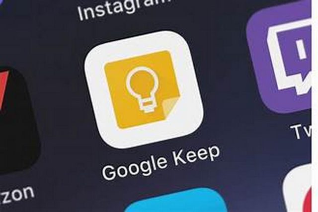 google keep αλλαγή εφαρμογή συστήματος