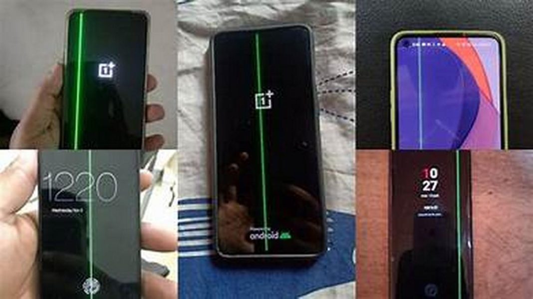 Oneplus πράσινη γραμμή οθόνες εγγύηση