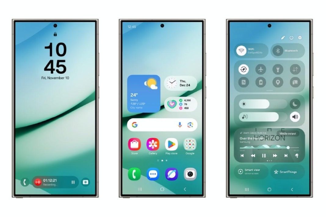 One UI 7.0 Samsung now bar ειδοποιήσεις γονικός έλεγχος