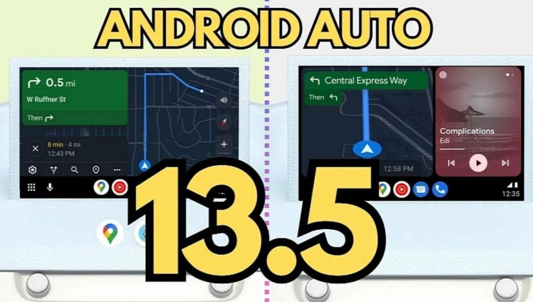 Android Auto 13.5