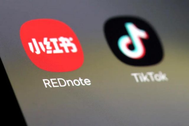 tiktok rednote εφαρμογή