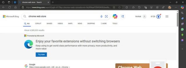 microsoft edge chrome banner 