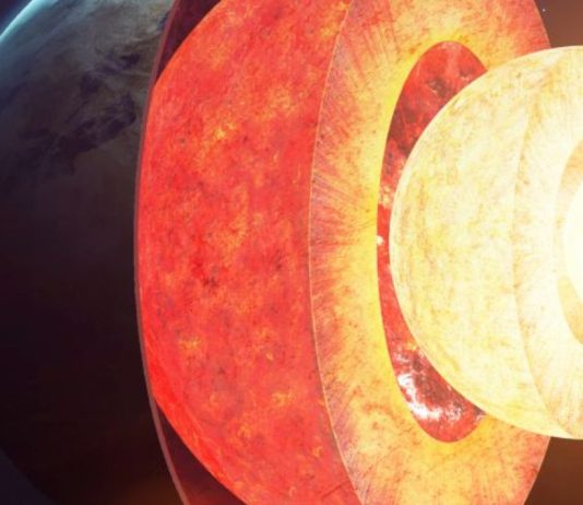 πυρήνας της Γης σχήμα