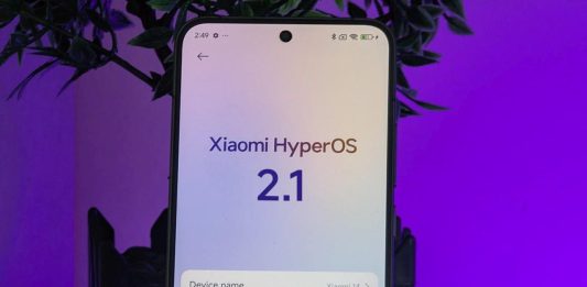 hyperOS 2.1 xiaomi