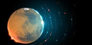 Mars laser internet