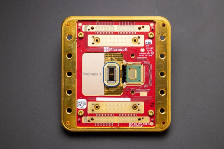 microsoft chip κβαντική