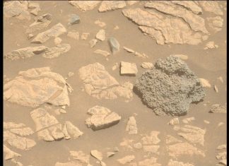 Άρης βράχος σφαίρες Nasa