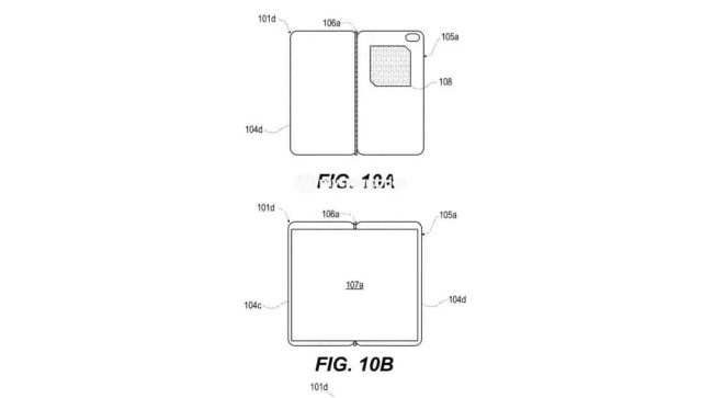 motorola πατέντα foldable κινητό 